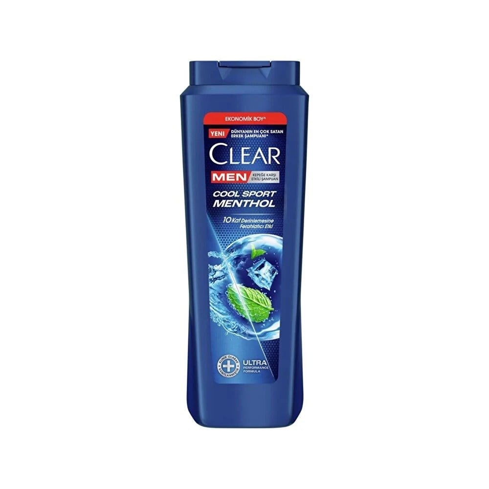 ŞampuanClear Şampuan Men Cool Sport Menthol 600 ml