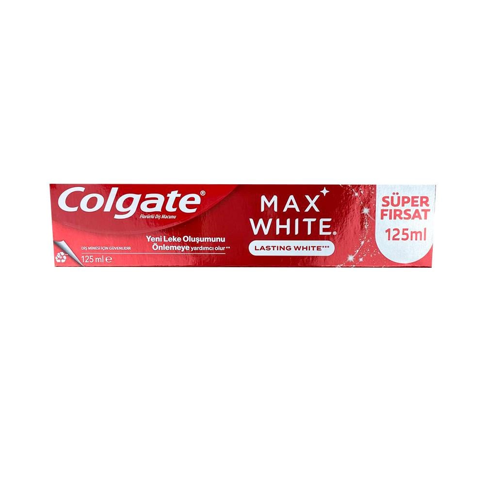 Diş MacunuColgate Max White Kalıcı Beyazlık 125 ml Süper Fırsat
