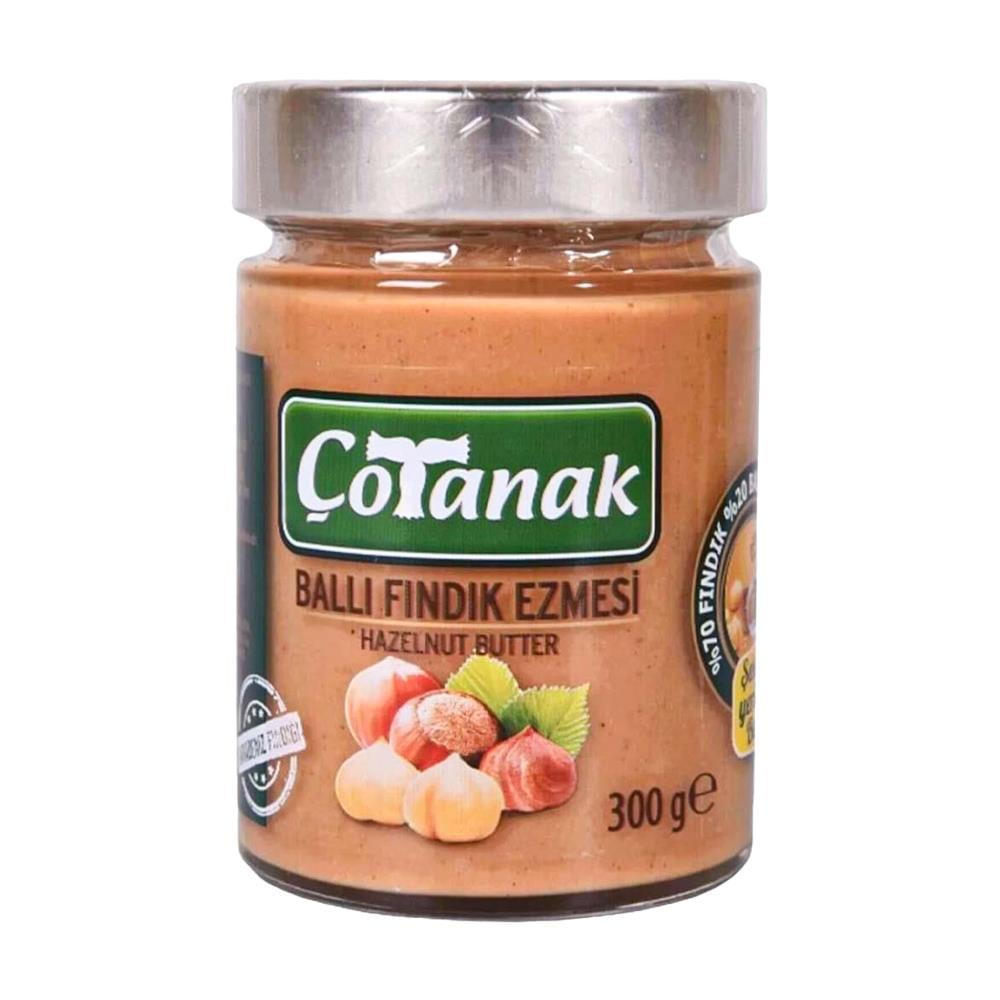 Fındık EzmesiÇotanak Ballı Fındık Ezmesi 300 gr