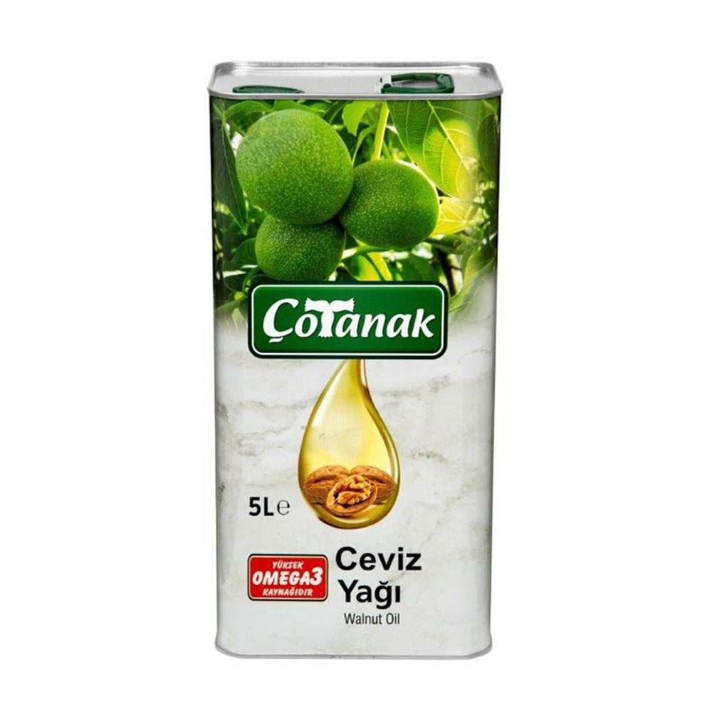 KözlenmişÇotanak Ceviz Yağı 5Lt Tnk