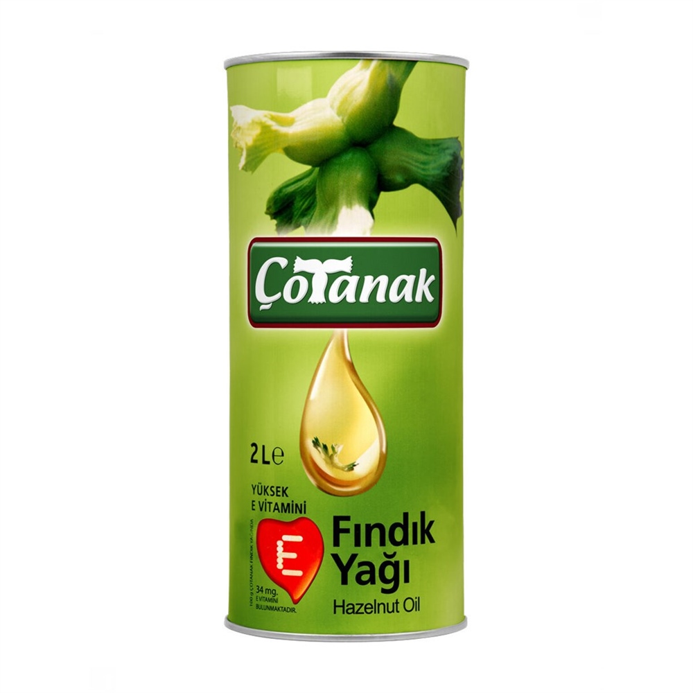 Çotanak Fındık Yağı 2 Lt Tnk