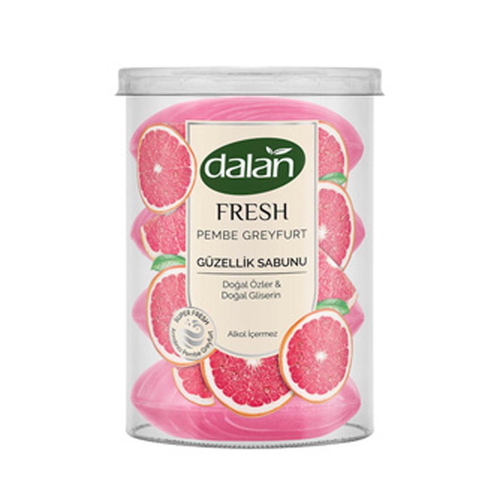 Katı, Sıvı SabunDalan Fresh Güzellik Sabunu Pembe Greyfurt 4 x 110 Gr