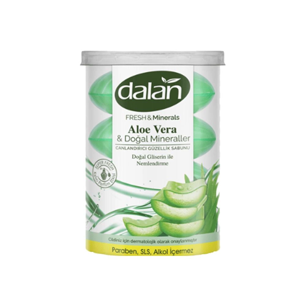 Dalan Fresh Minerals Duş Sabunu Aloe Vera 4 x 110 Gr