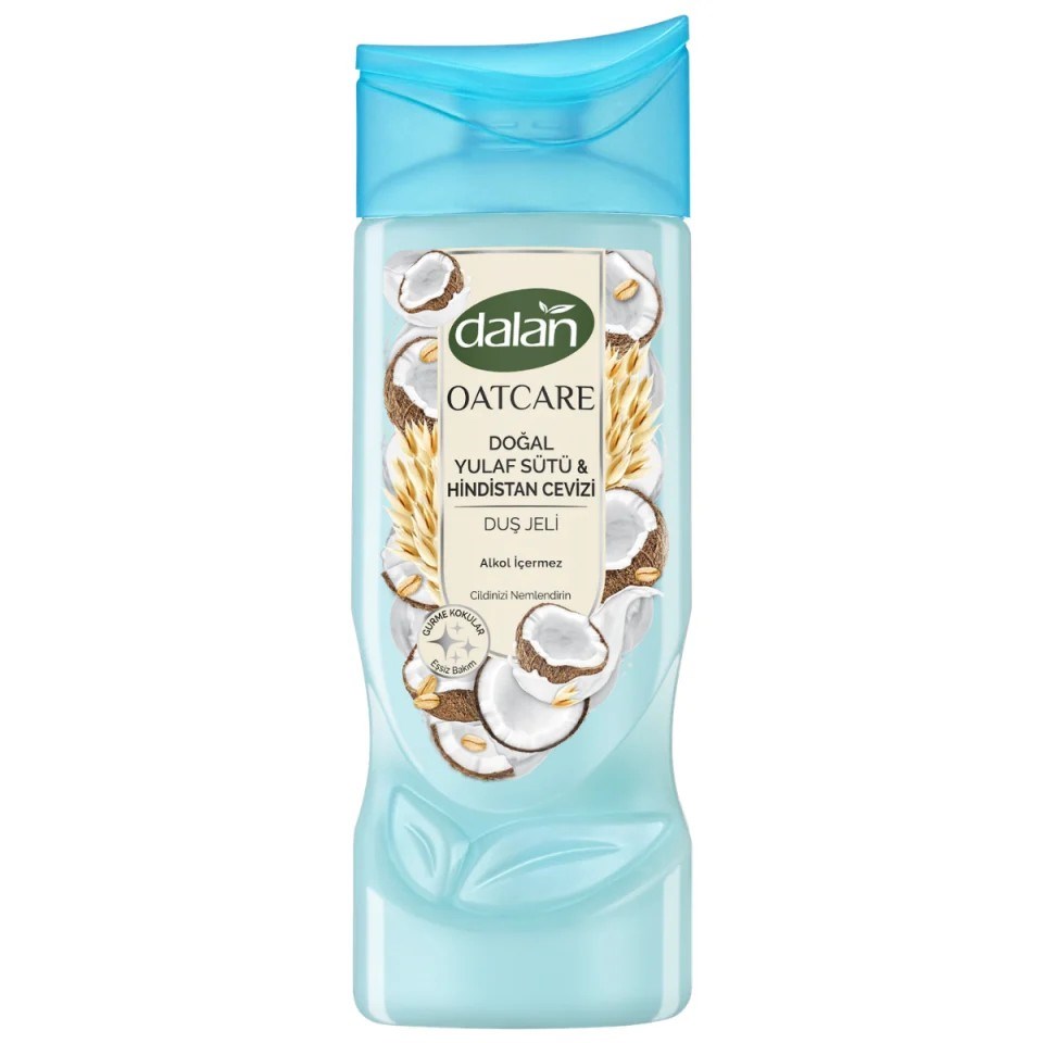 Duş JeliDalan Outcare Duş Jeli Doğal Yulaf Sütü&Hindistan Cevizi 450 ml