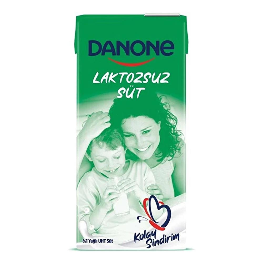 Danone Laktozsuz Süt 1000 ml %1 Yağlı Uht