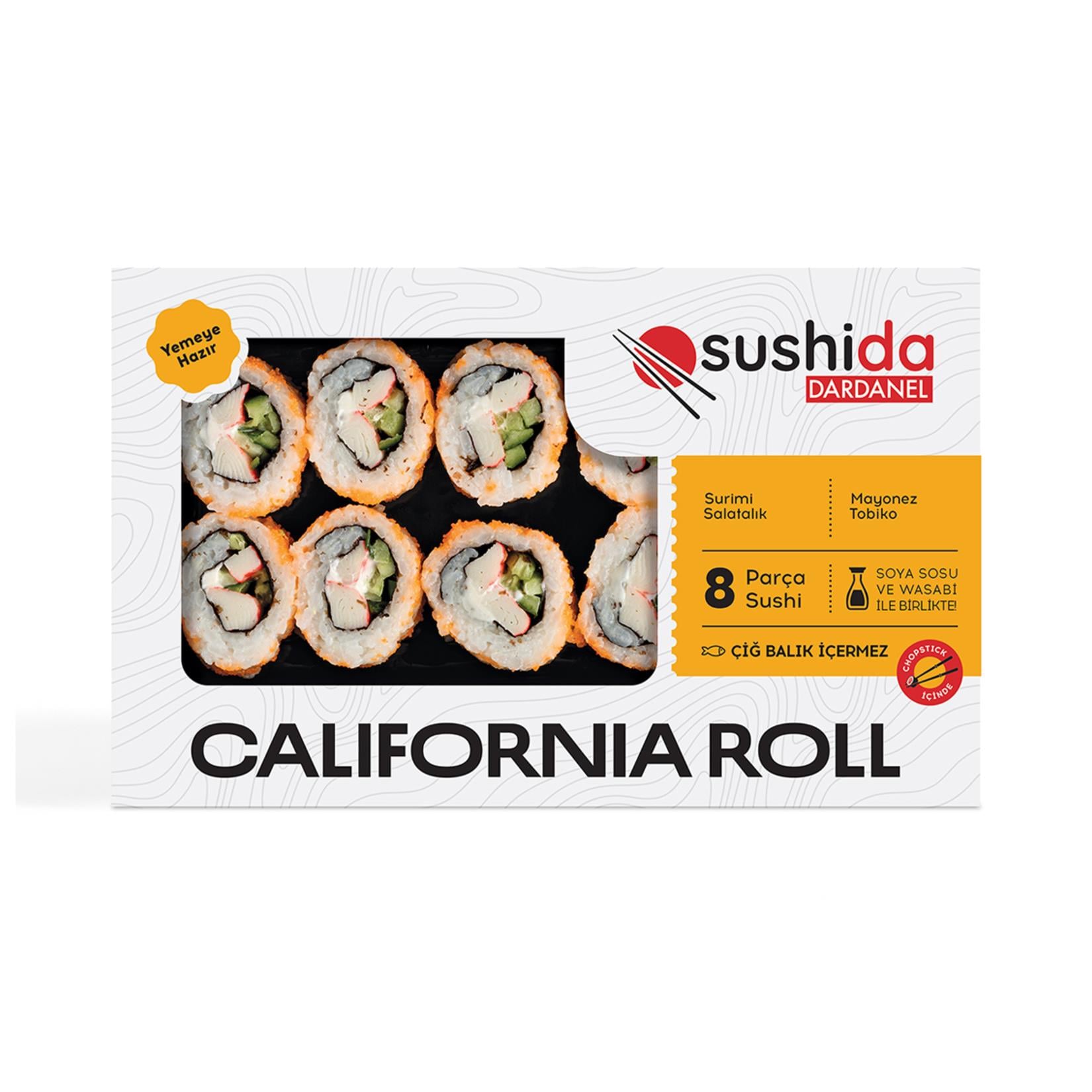 SUSHİDA DARDANEL CALIFORNIA ROLL 205GR