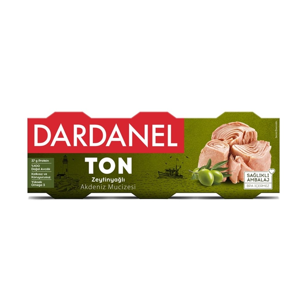 Dardanel Zeytinyağlı Ton Balığı 3X75 G