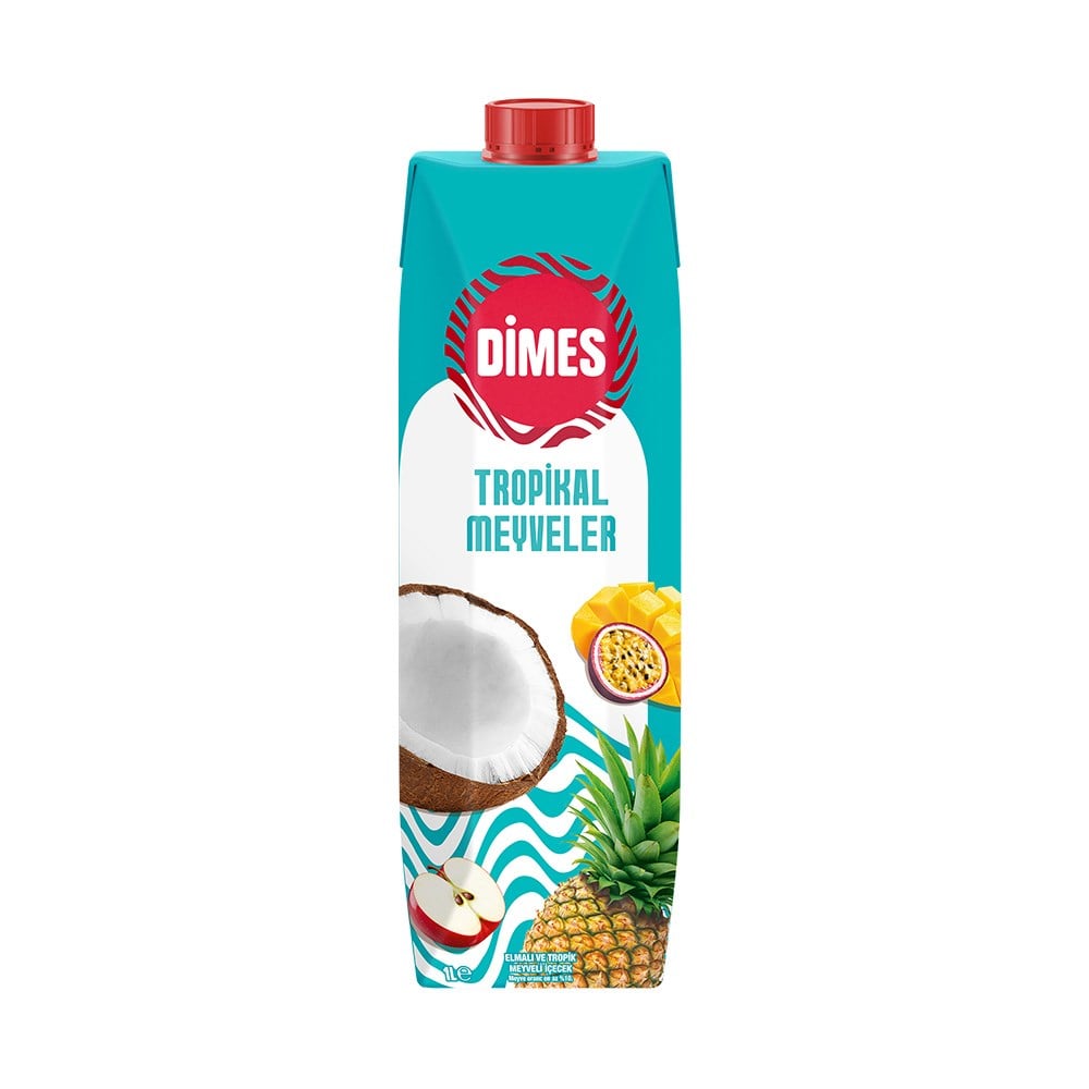 Meyve SuyuDimes Tropikal Meyveler Suyu 1 Lt