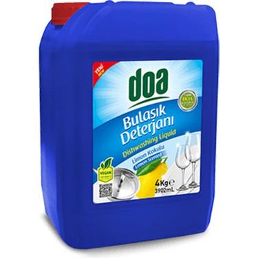 Sıvı Bulaşık DeterjanıDoa Bulaşık Deterjanı Limon Kokulu 4 kg
