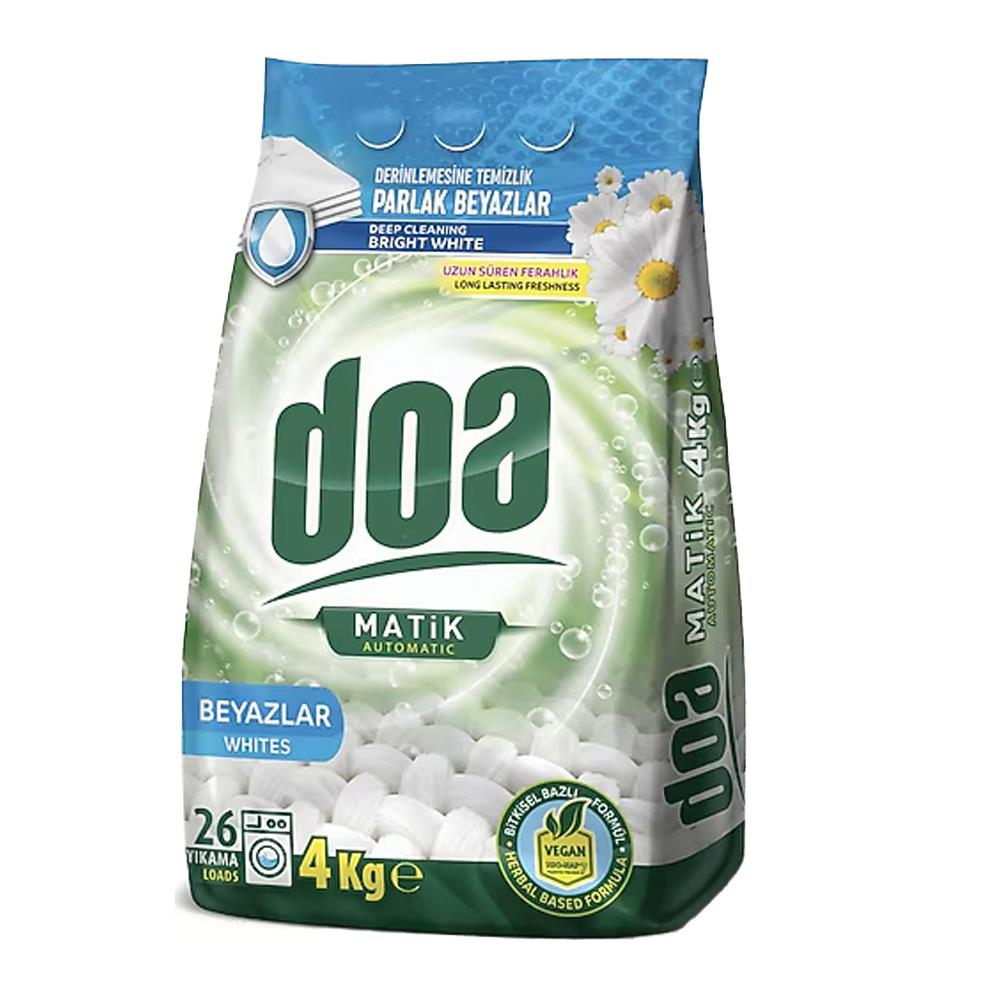 Toz DeterjanDoa Matik Beyazlar 26 Yıkama 4 Kg