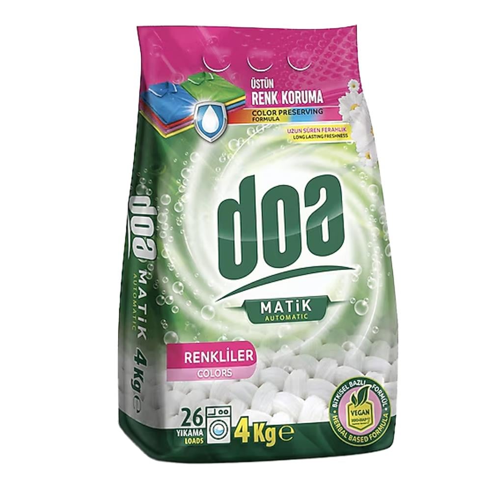 Toz DeterjanDoa Matik Renkliler 26 Yıkama 4 Kg
