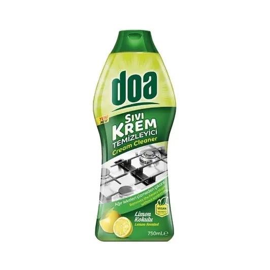 Mutfak ve Banyo TemizleyicilerDoa Sıvı Krem Temizleyici Limon Kokulu 750 Ml