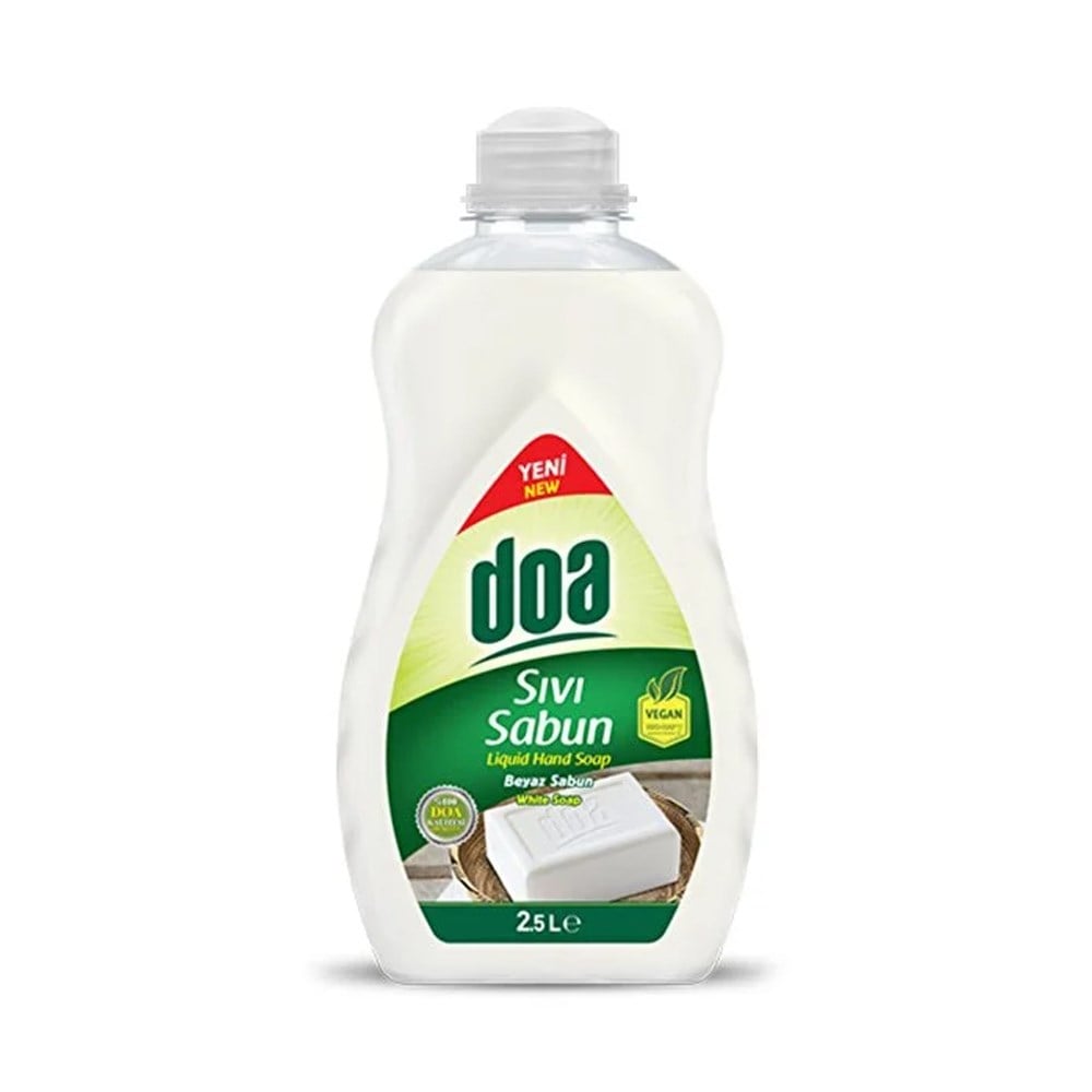 Katı, Sıvı SabunDoa Sıvı Sabun Beyaz Sabun Kokulu 2.5 Lt