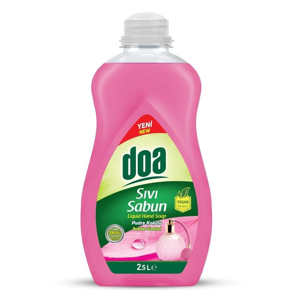 Katı, Sıvı SabunDoa Sıvı Sabun Pudra Kokulu 2.5 Lt