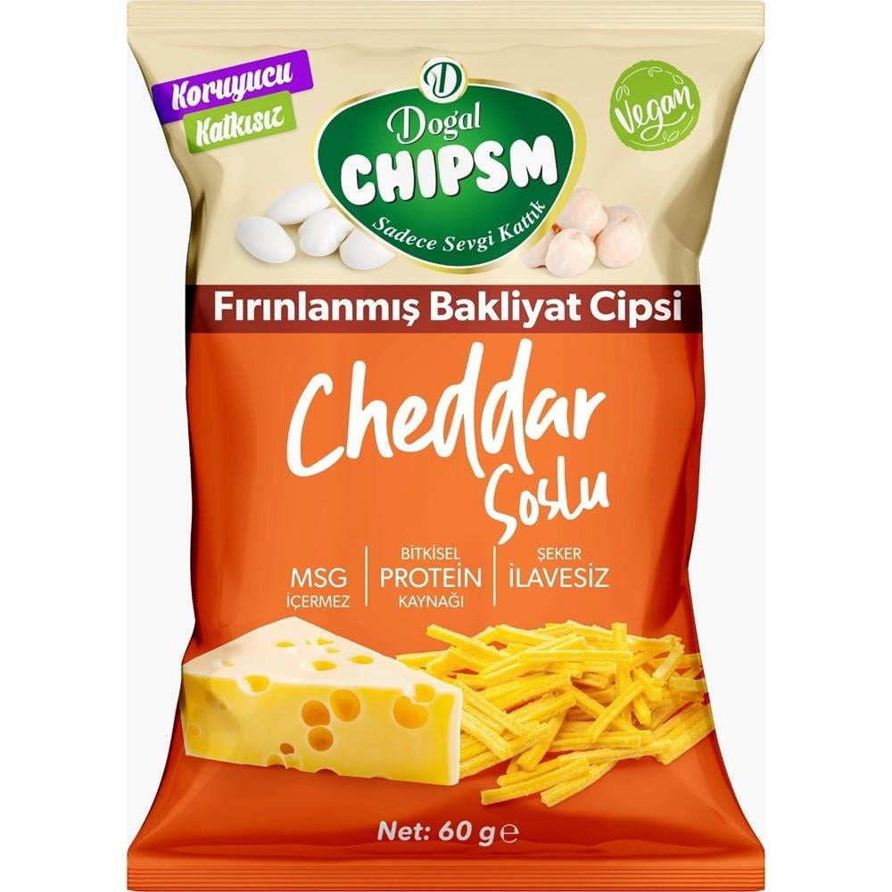 CipsDoğal Chipsm Cheddar Soslu 60 Gr