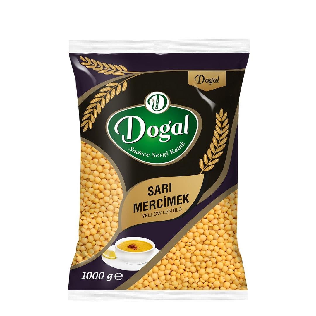 MercimekDoğal Sarı Mercimek 1 kg