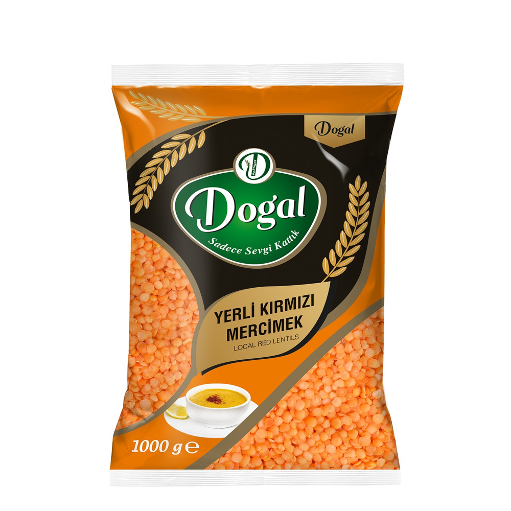 MercimekDoğal Yerli Kırmızı Mercimek 1 kg