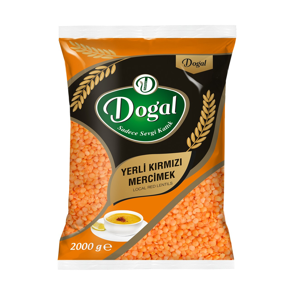 MercimekDoğal Yerli Kırmızı Mercimek 2 kg
