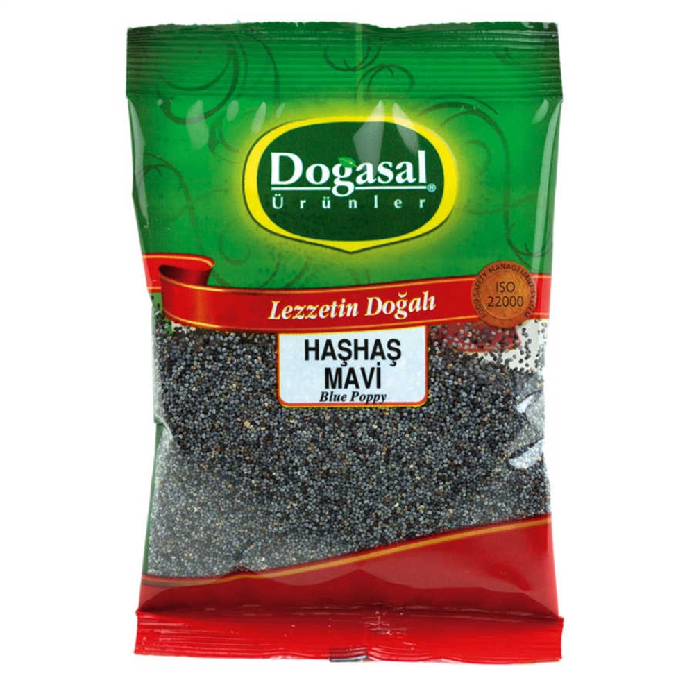 Doğasal Haşhaş Mavi 60 Gr