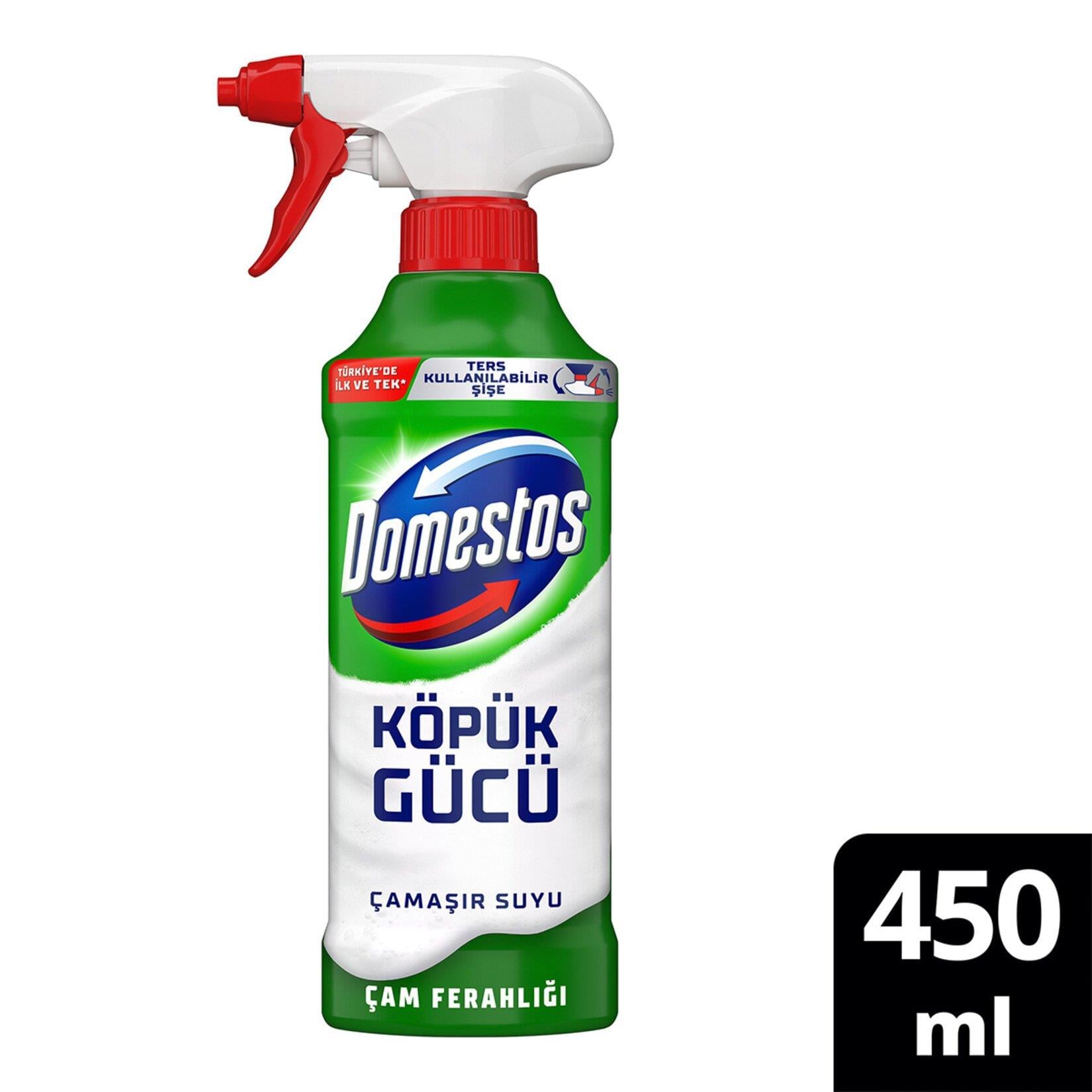 Çamaşır SuyuDomestos Köpük Gücü Köpük Çamaşır Suyu Çam Ferahlığı 450 ml