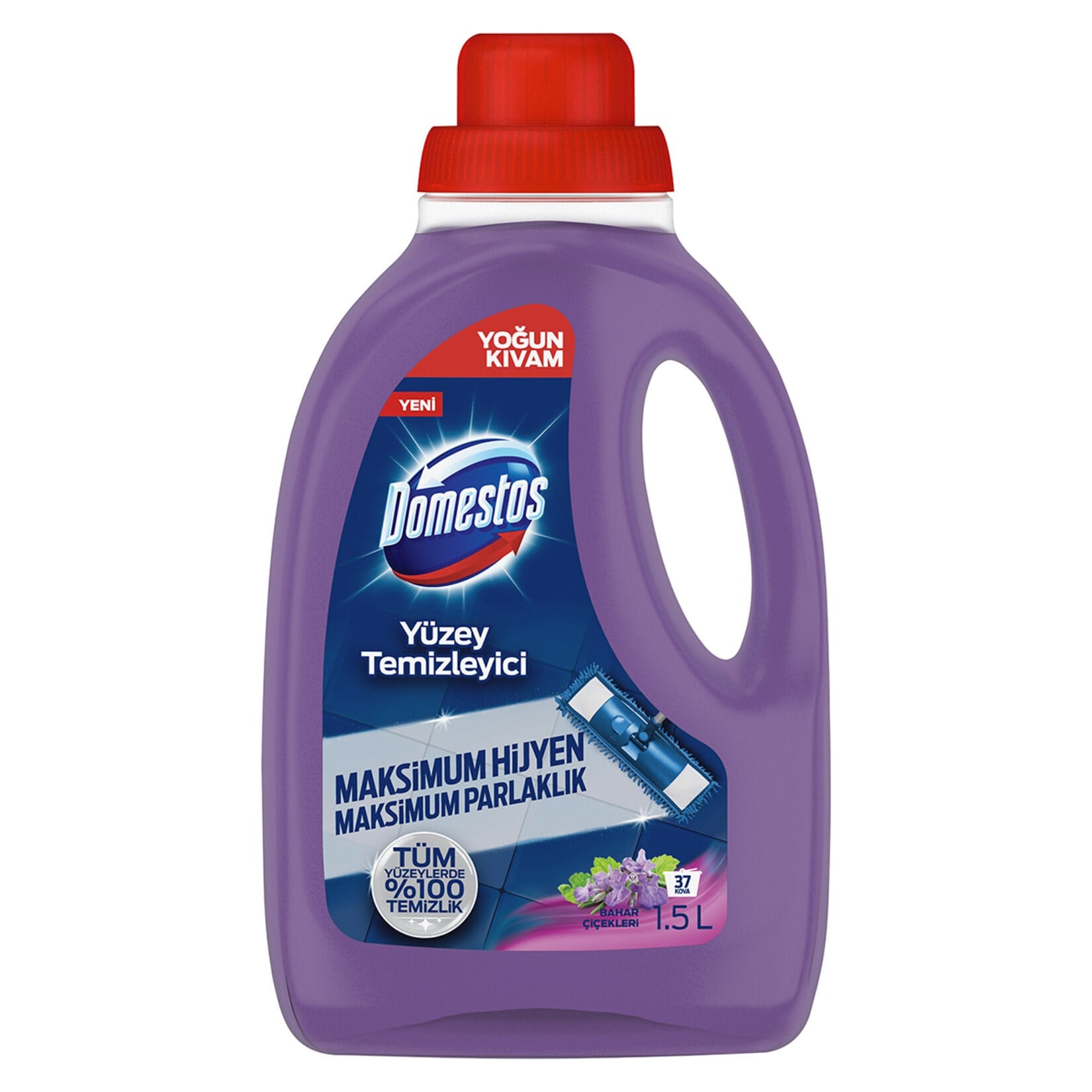 Yüzey TemizleyicilerDomestos Yüzey Temizleyici Bahar Çiçekleri 1.5 L