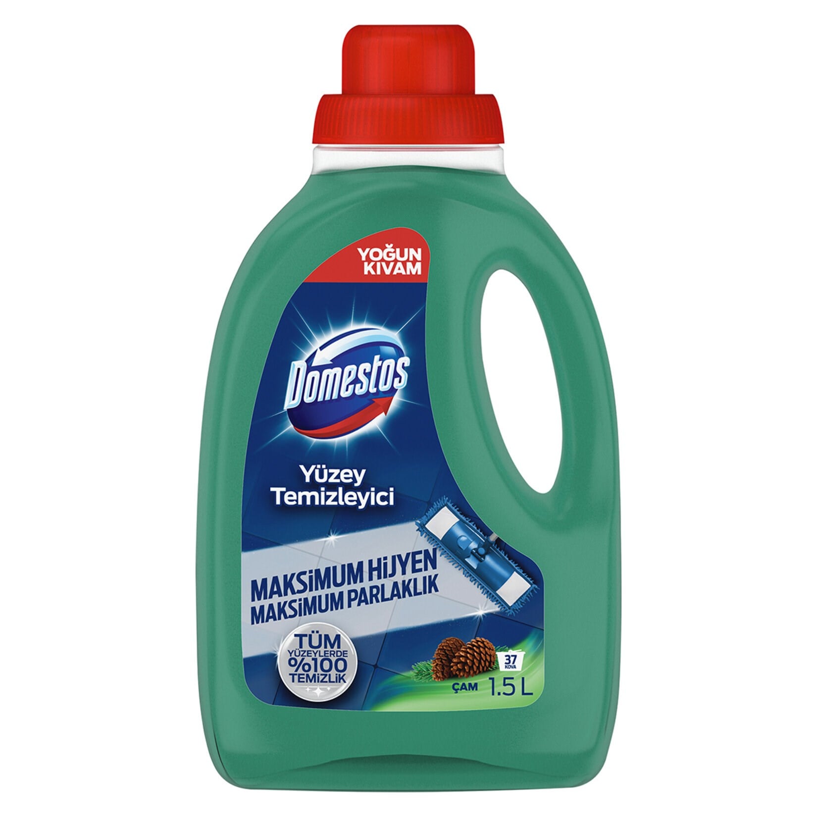 Yüzey TemizleyicilerDomestos Yüzey Temizleyici Çam 1.5 L