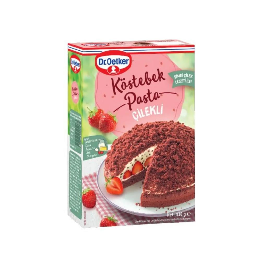 Pasta ve Un KarışımlarıDr.Oetker Köstebek Pasta Çilekli 430 Gr