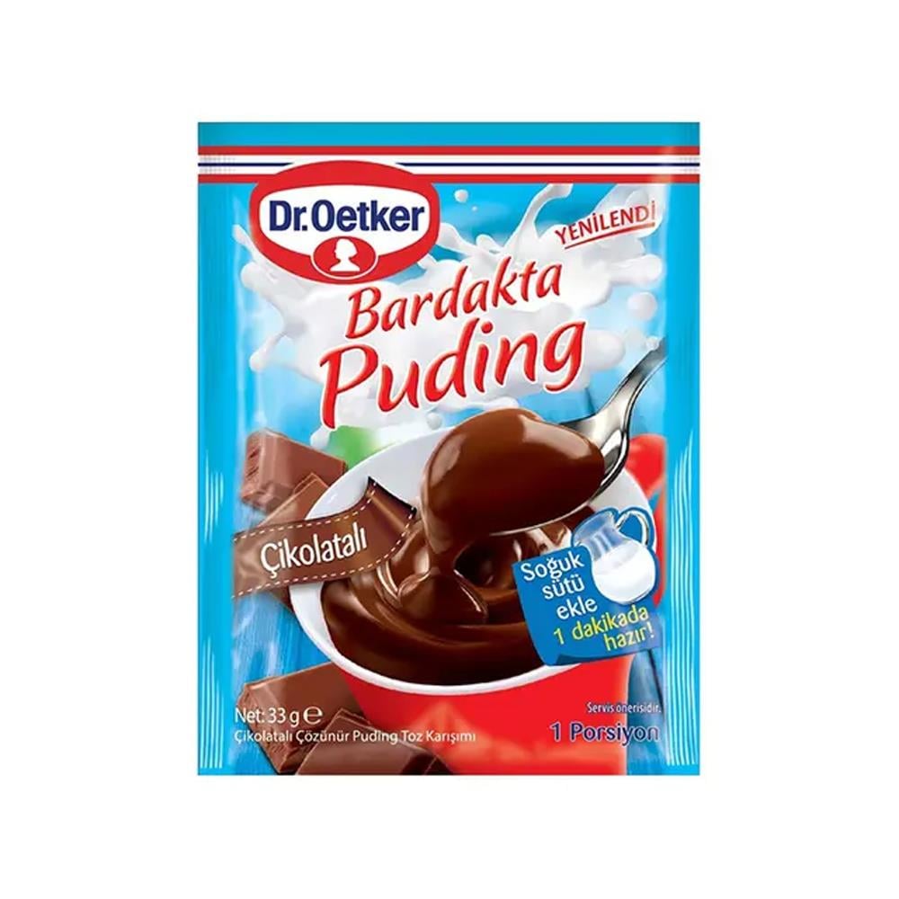 Toz PudingDr.Oetker Bardakta Puding 33 gr Çikolatalı