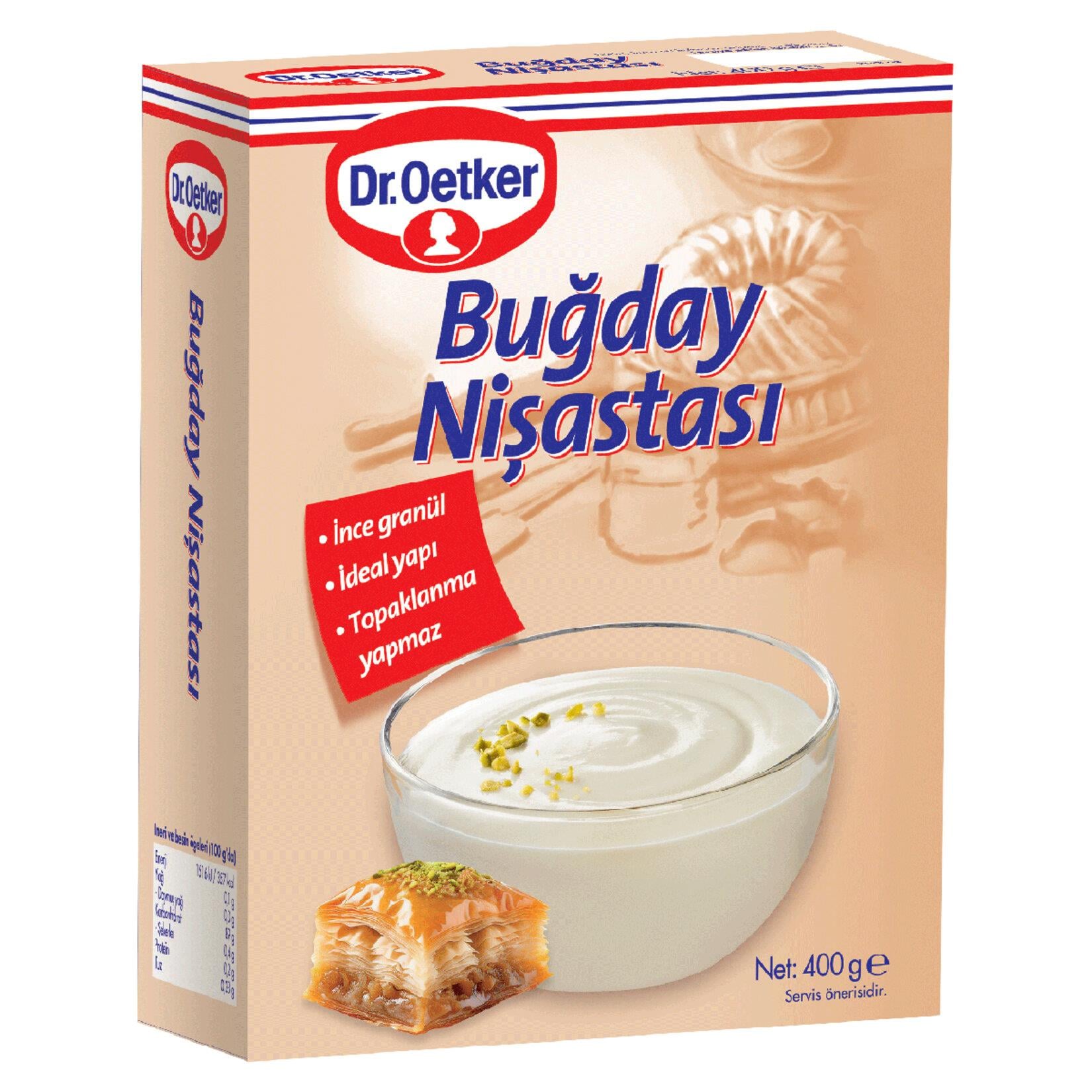 NişastaDr.Oetker Buğday Nişastası 400 Gr