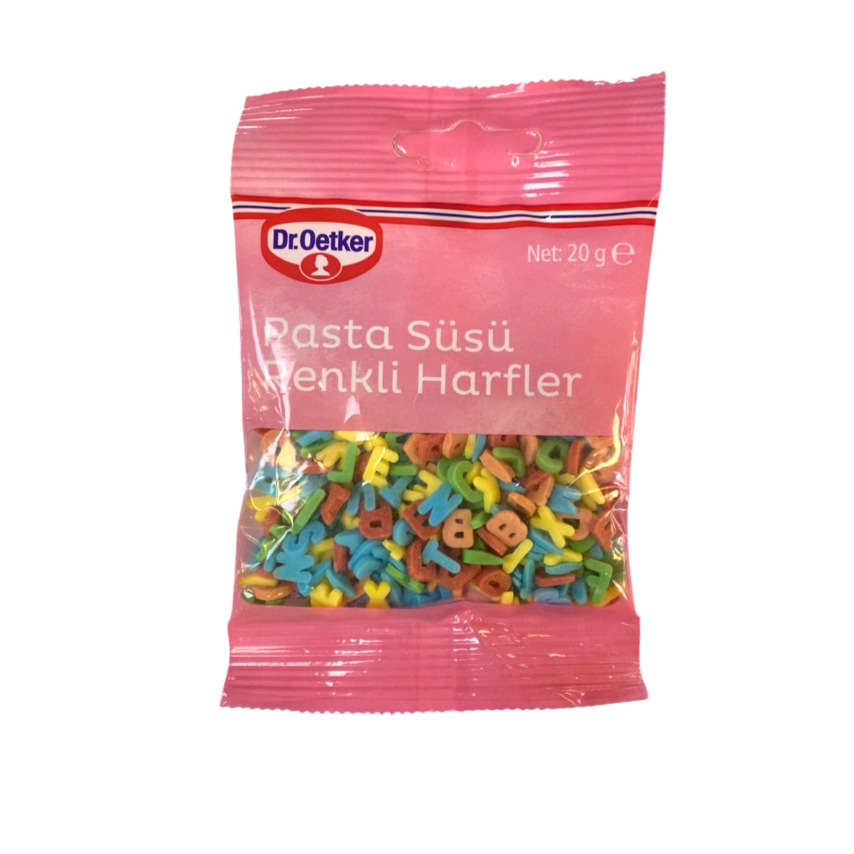 Pasta SüsleriDr.Oetker Pasta Süsü Renkli Harfler 20 g