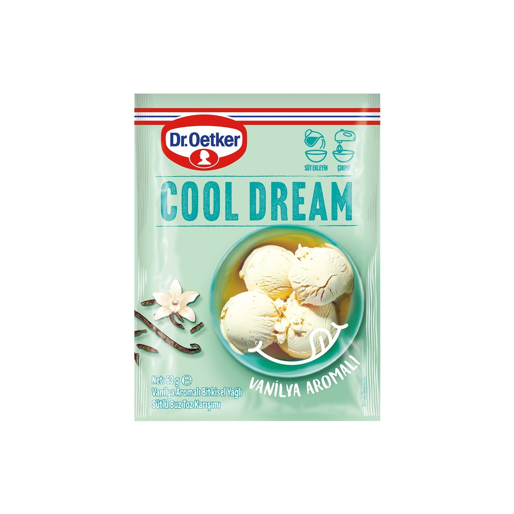 TatlılarDr.Oetker Cool Dream Vanilya Aromalı 63 g