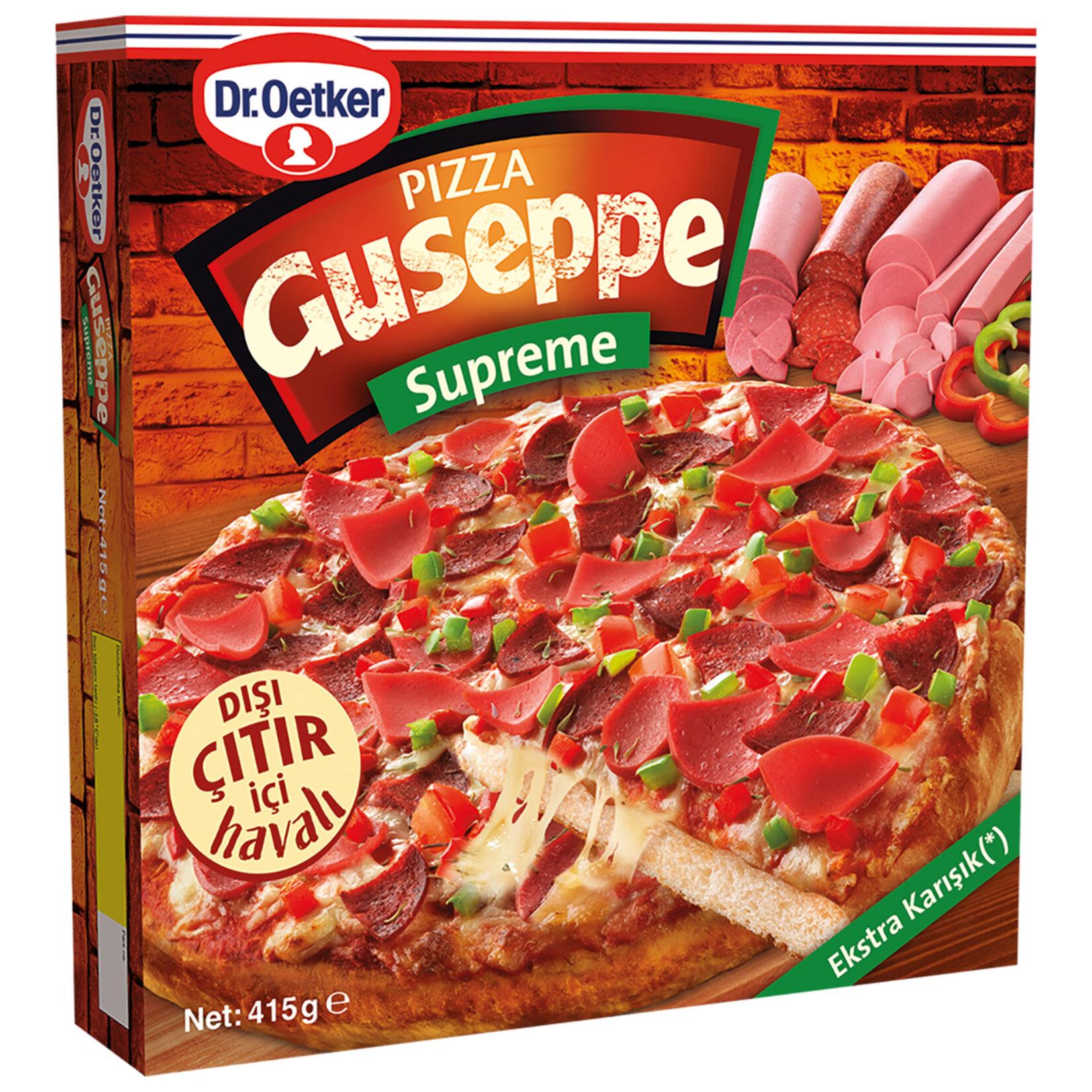 PizzalarDr Oetker Pizza Guseppe Supreme 415 gr