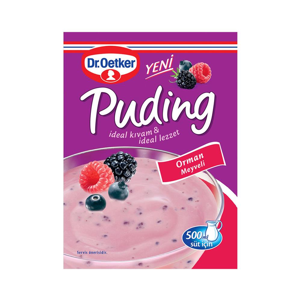 Dr Oetker Puding Orman Meyveli 81 Gr