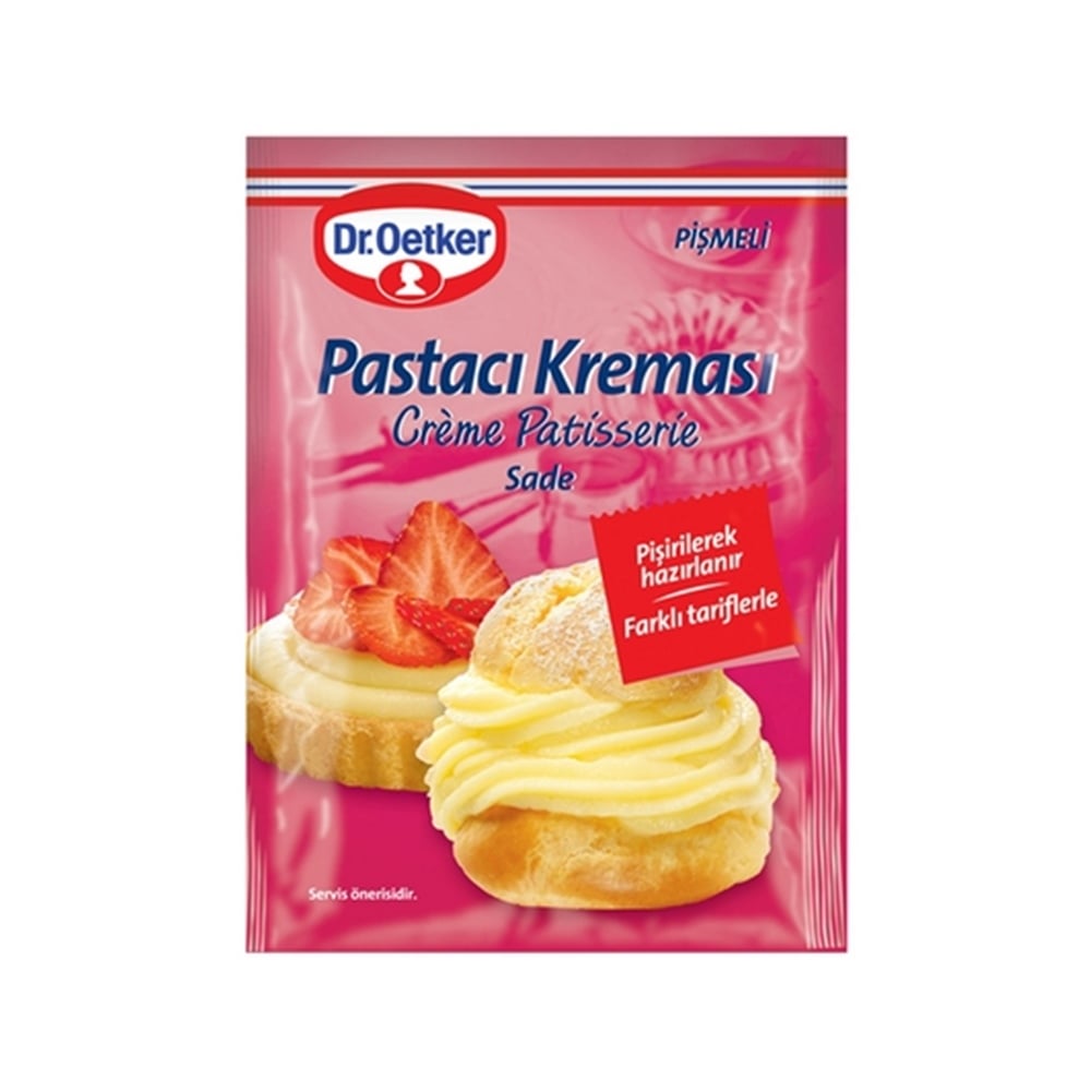 Dr.Oetker Pastacı Kreması Sade 156 Gr