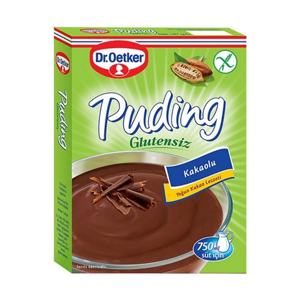 Dr.Oetker Puding Kakaolu Glutensiz  147 Gr