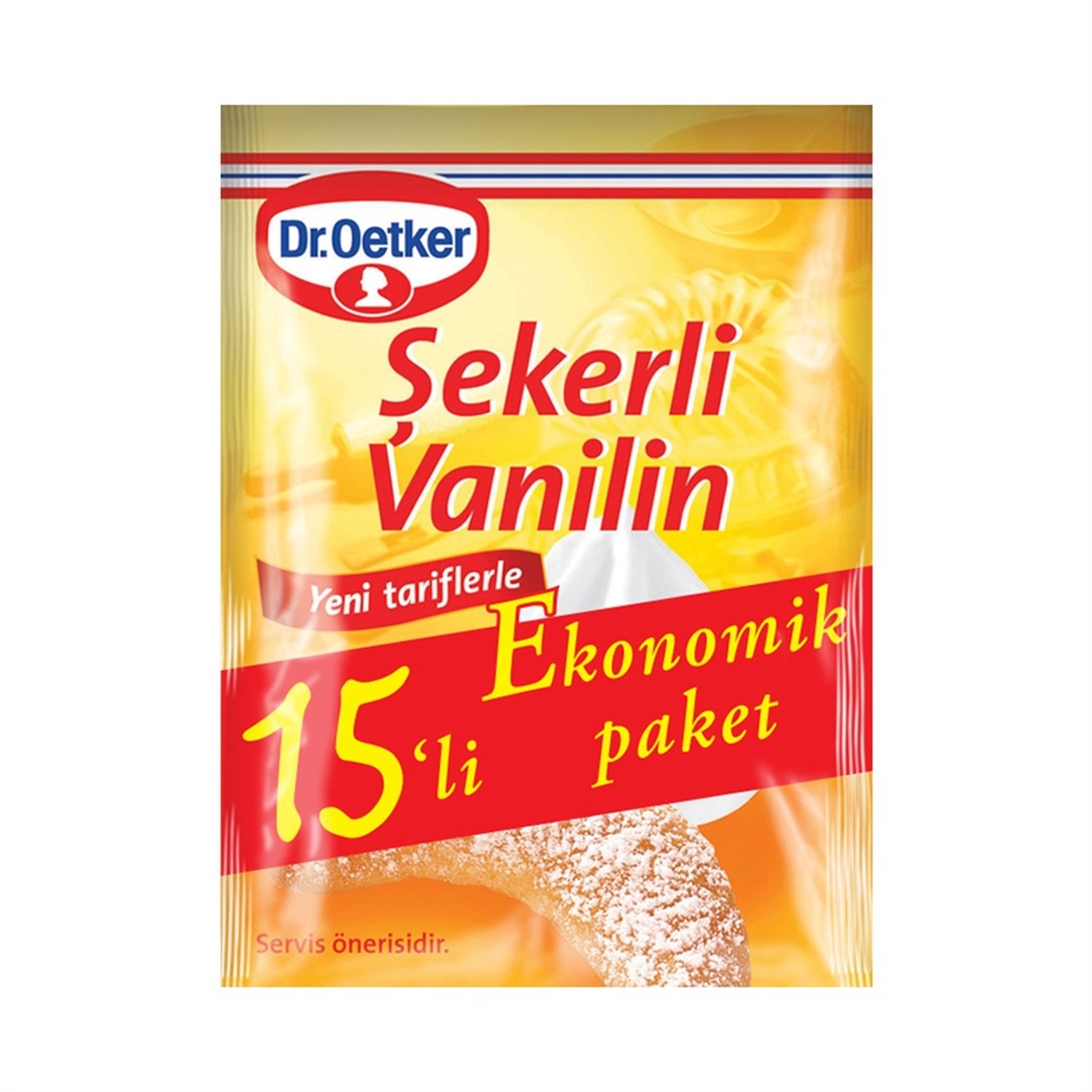 Dr.Oetker Şekerli Vanilin 15 X 5 Gr