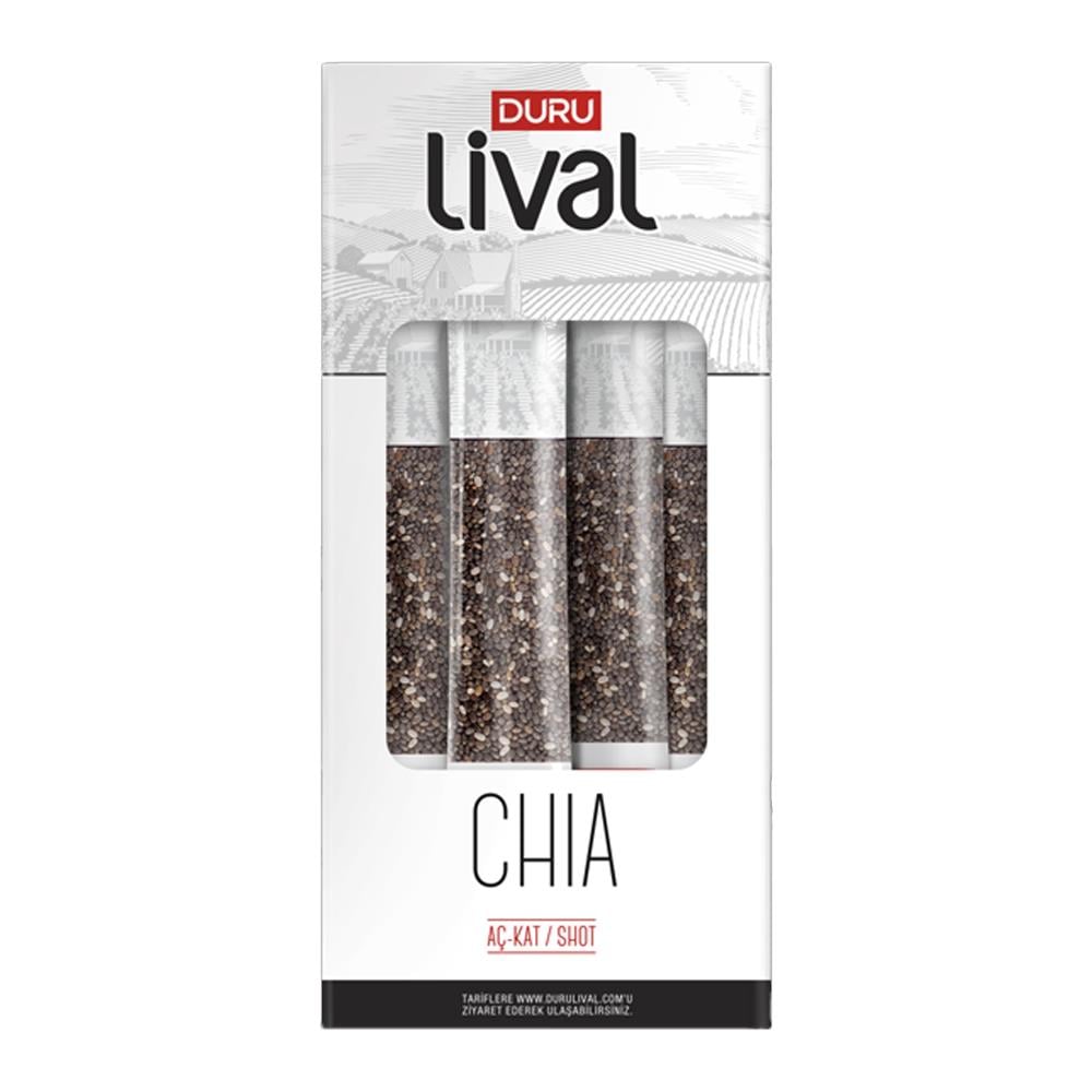 Diğer BakliyatDuru Lival Chia Aç-Kat 10*8 Gr