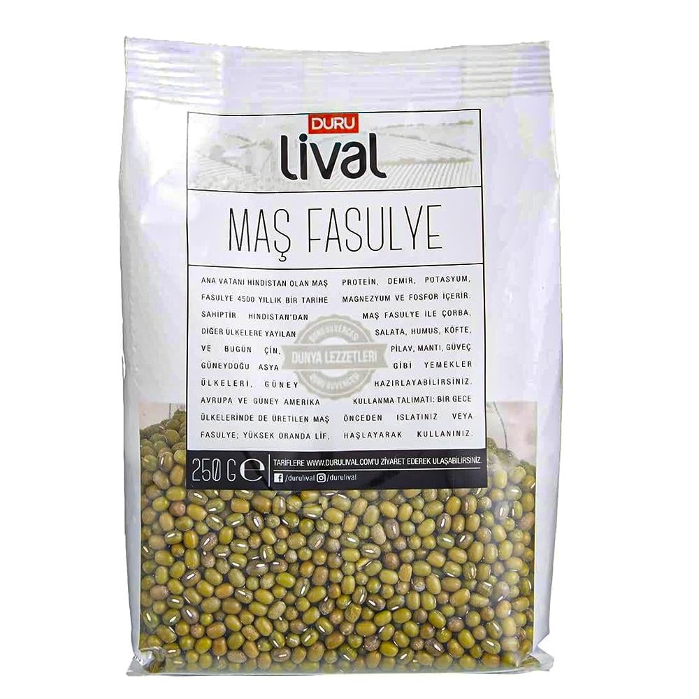 Diğer BakliyatDuru Lival Maş Fasulye 250 Gr