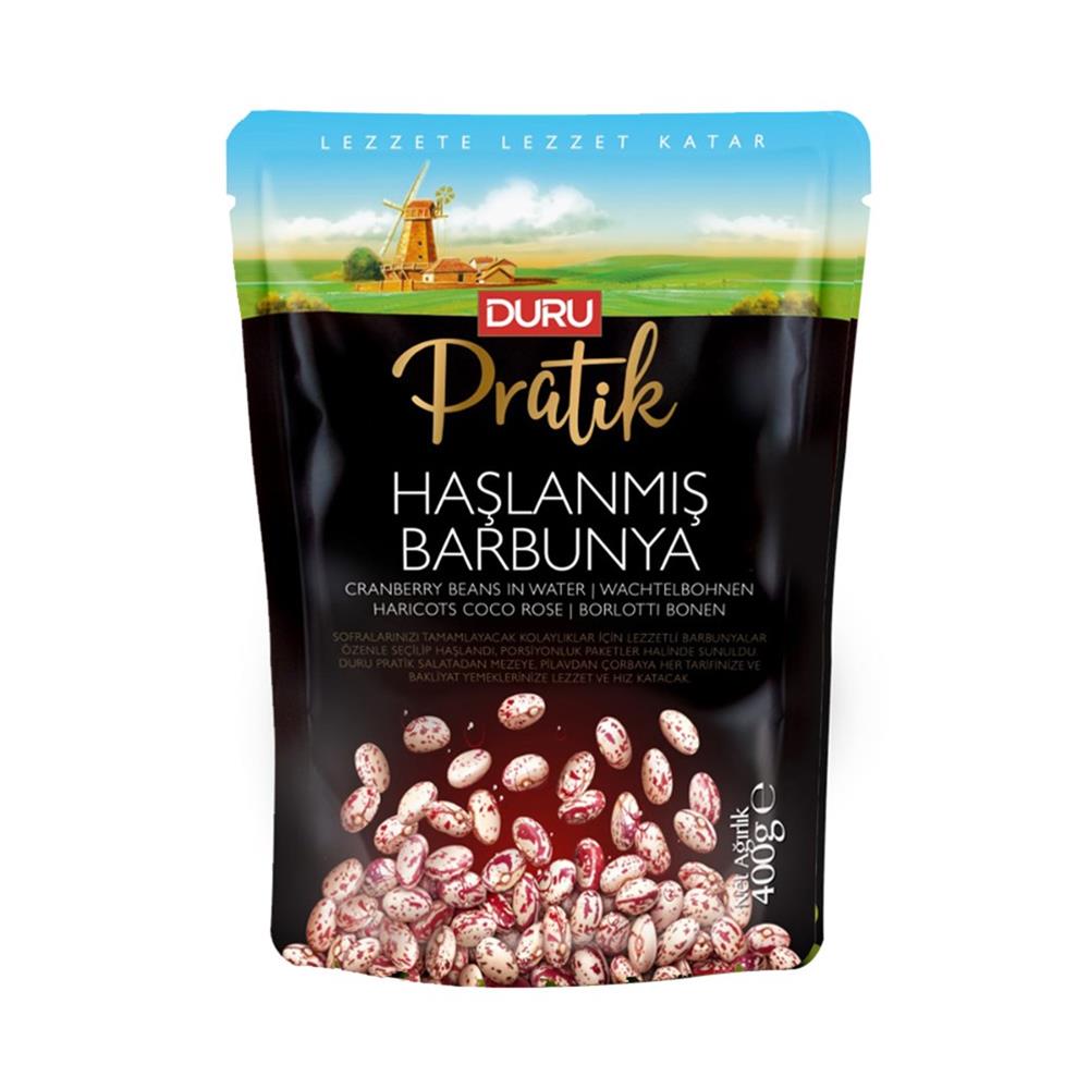 Duru Pratik Haşlanmış Barbunya 400gr