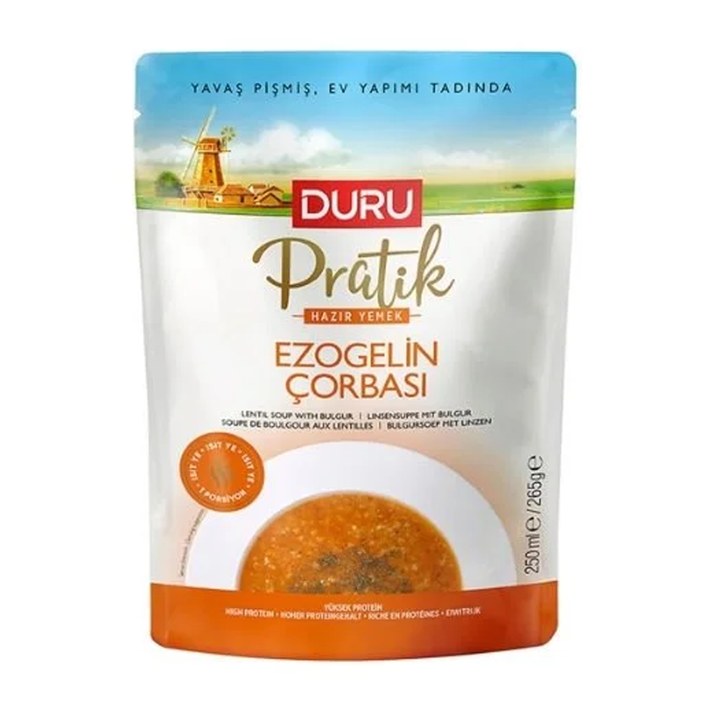 Diğer Hazır YemekDuru Pratik Hazır Yemek Ezogelin Çorbası 250 g