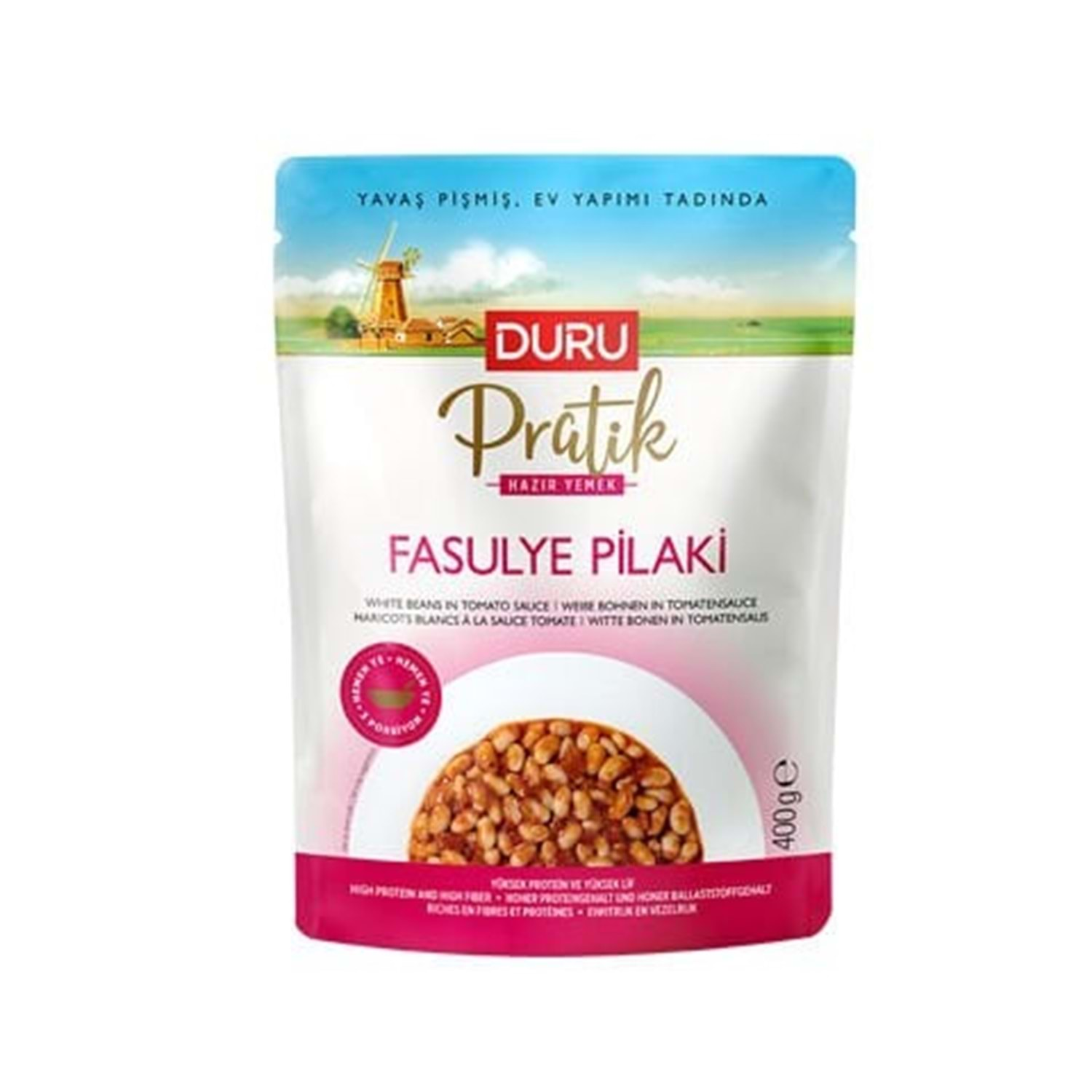 Diğer Hazır YemekDuru Pratik Hazır Yemek Fasülye Pilaki 400 g