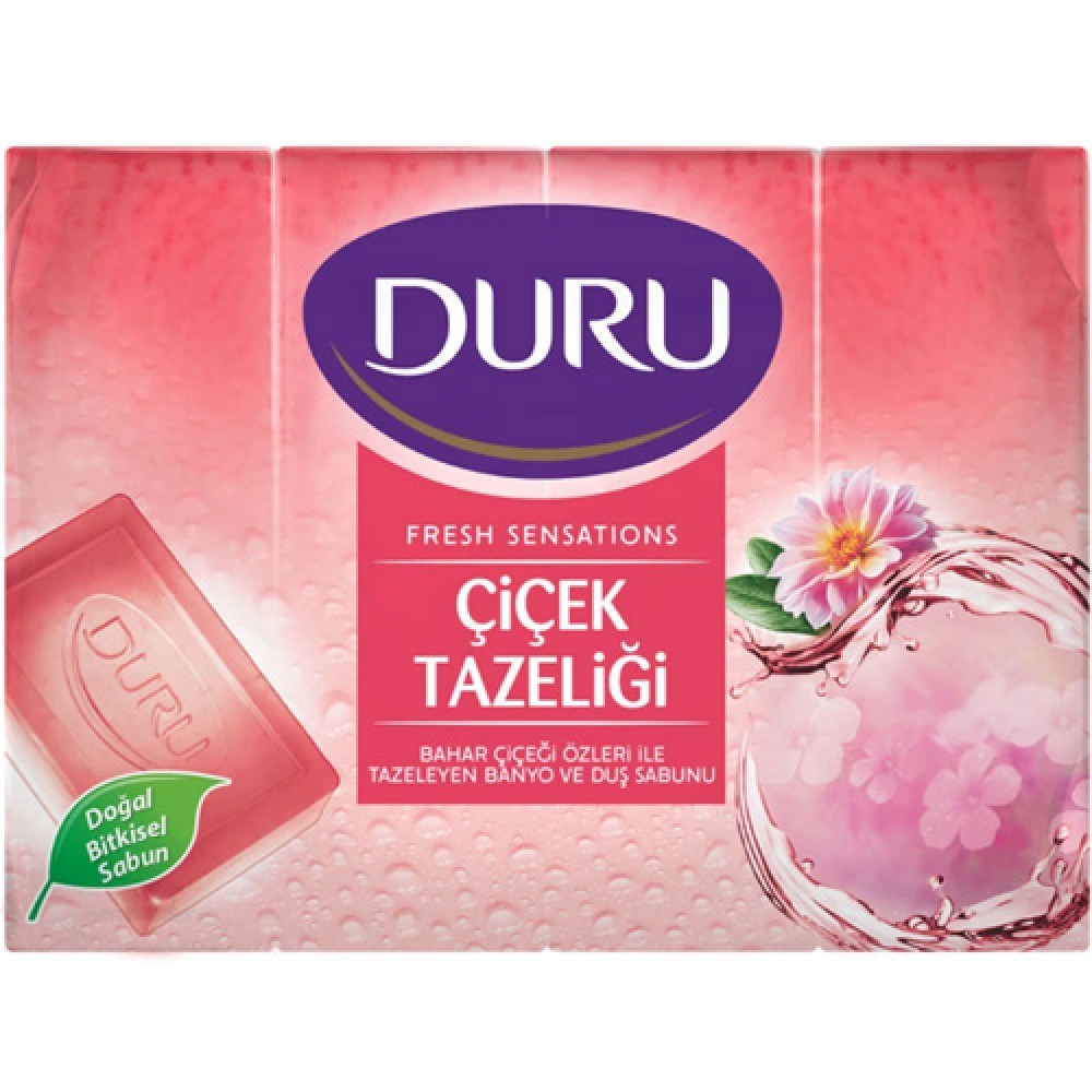 Duru Sabun Çiçek Tazeliği 4*150 Gr.
