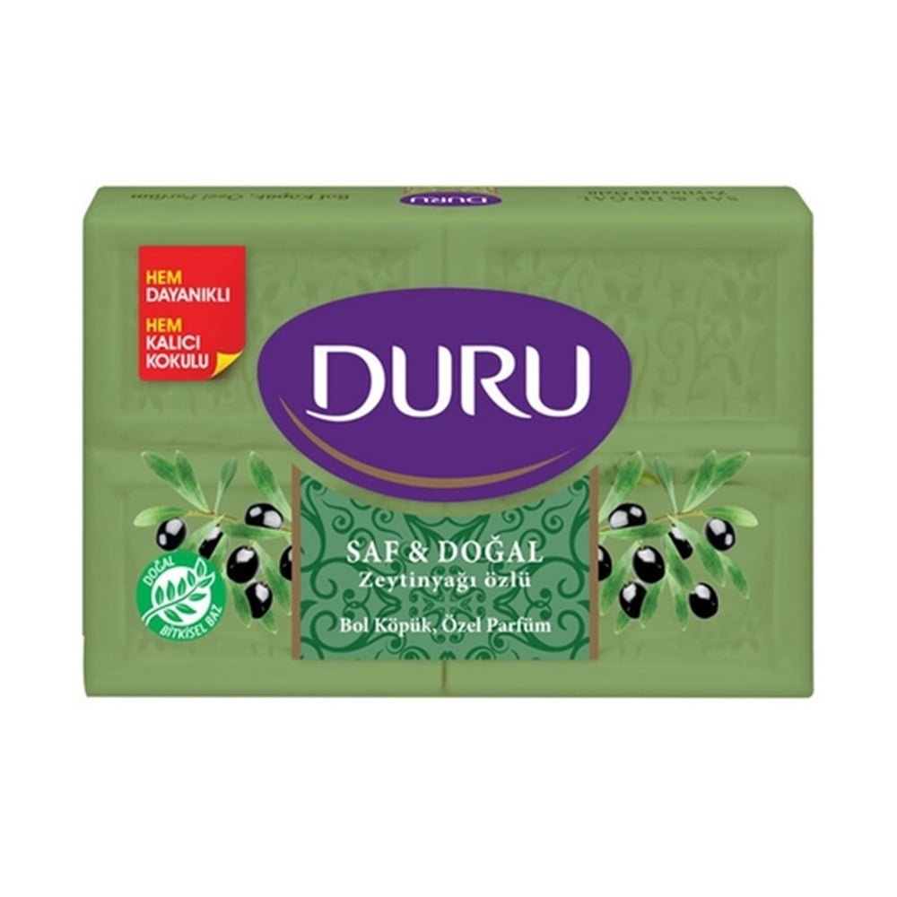 Duru Saf Doğal Sabun 4x150 Gr Zeytinyağı özlü
