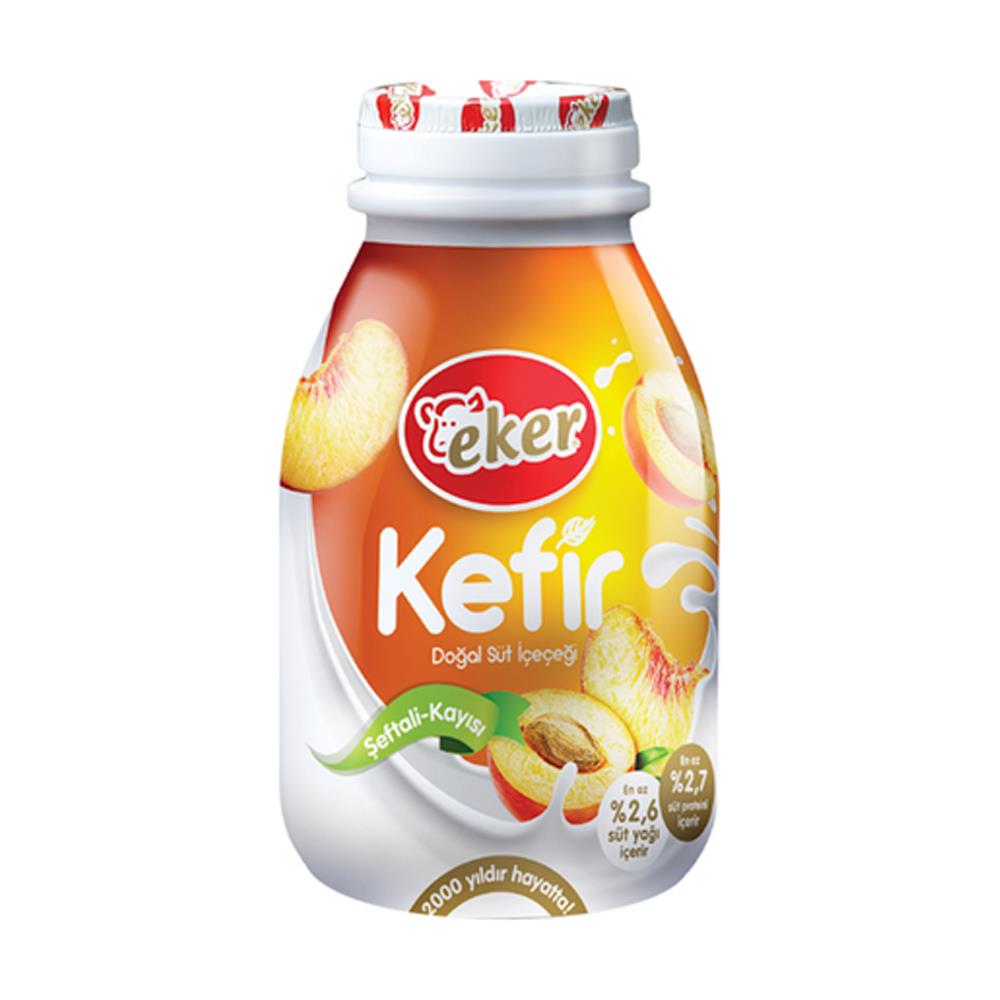 Ayran, KefirEker Şeftali Kayısılı Kefir 200 ml