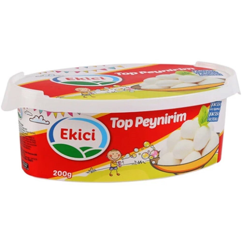 Ekici Top Peynirim 200 Gr Tam Yağlı