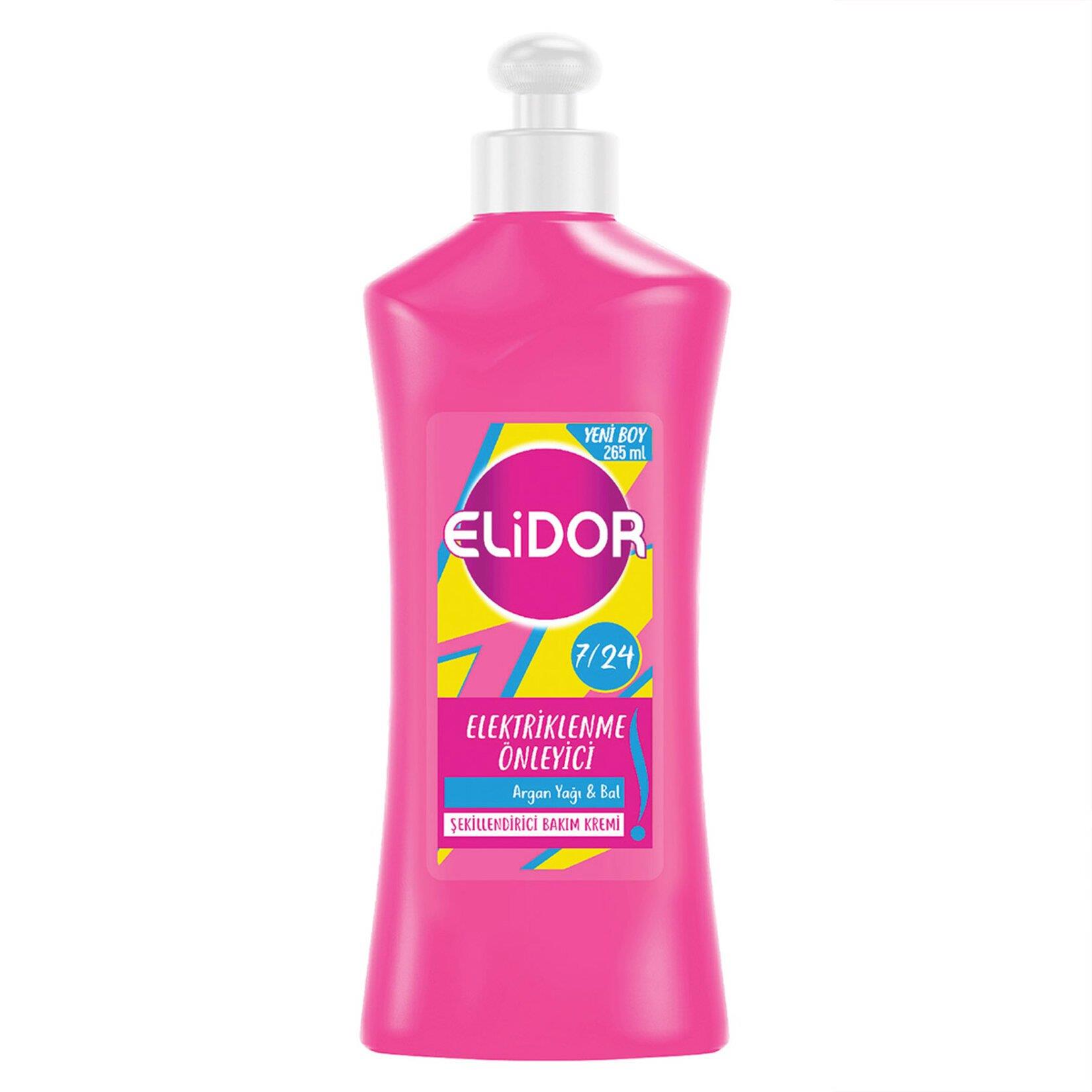 Saç KremiElidor 7/24 Elektriklenme Önleyici Saç Kremi 265 ml