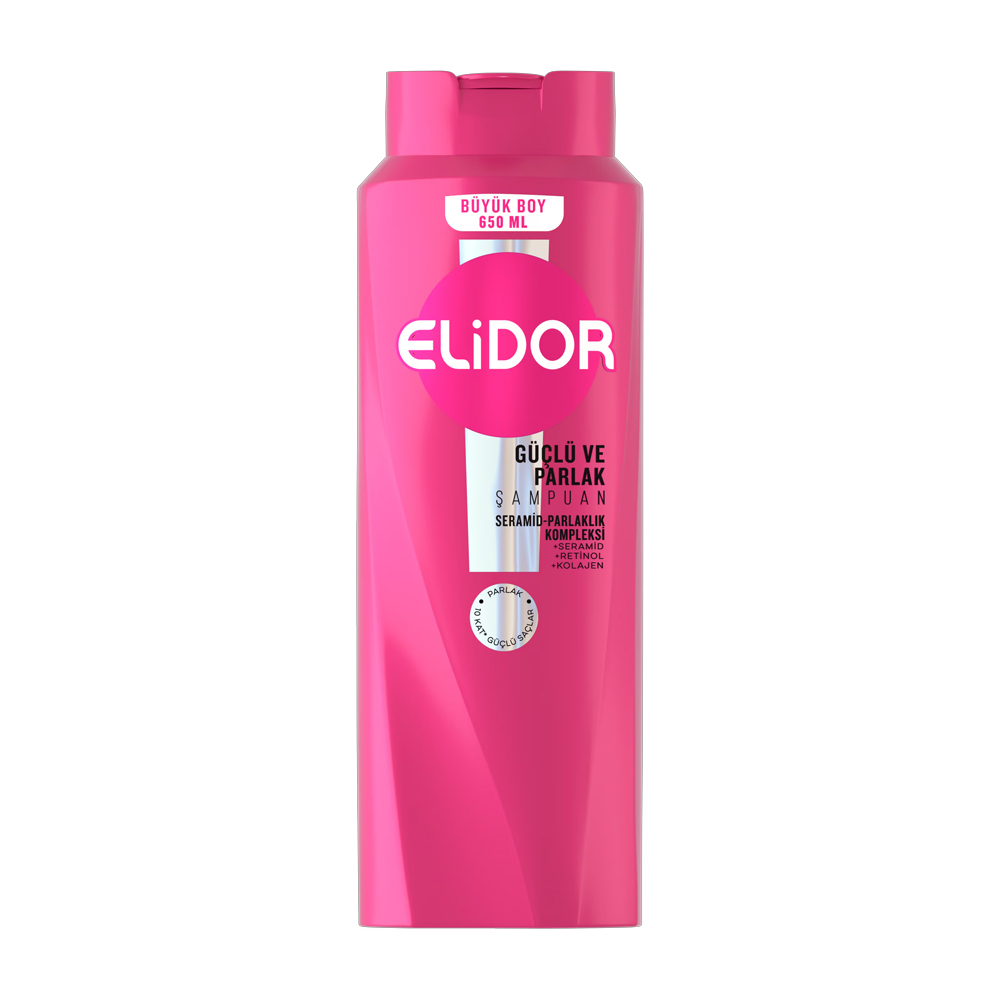 ŞampuanElidor Şampuan Güçlü ve Parlak 650 ml