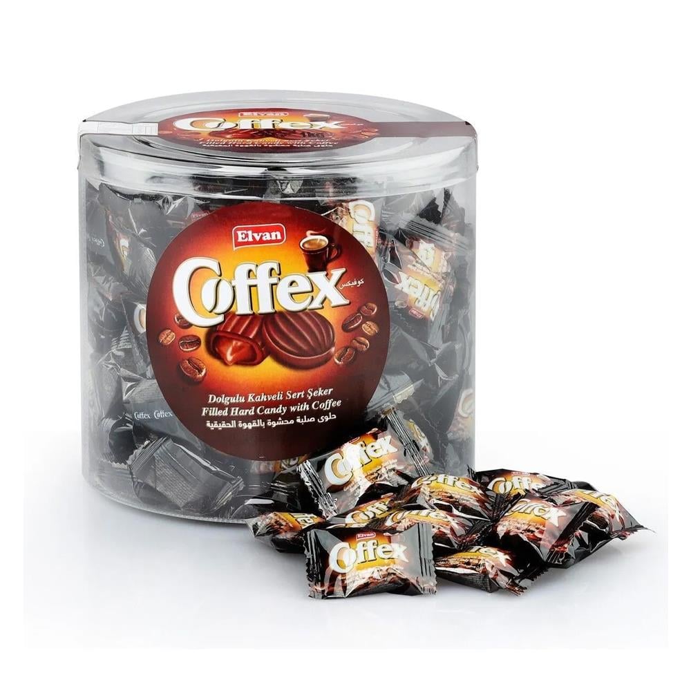 ŞekerlemeElvan Coffex Kahveli Dolgulu Şeker 800 Gr