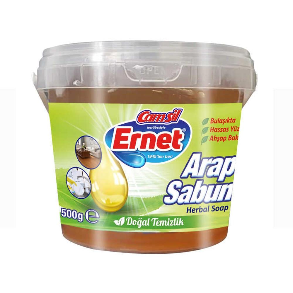 Yüzey TemizleyicilerErnet Arap Sabunu 500 Gr Kase