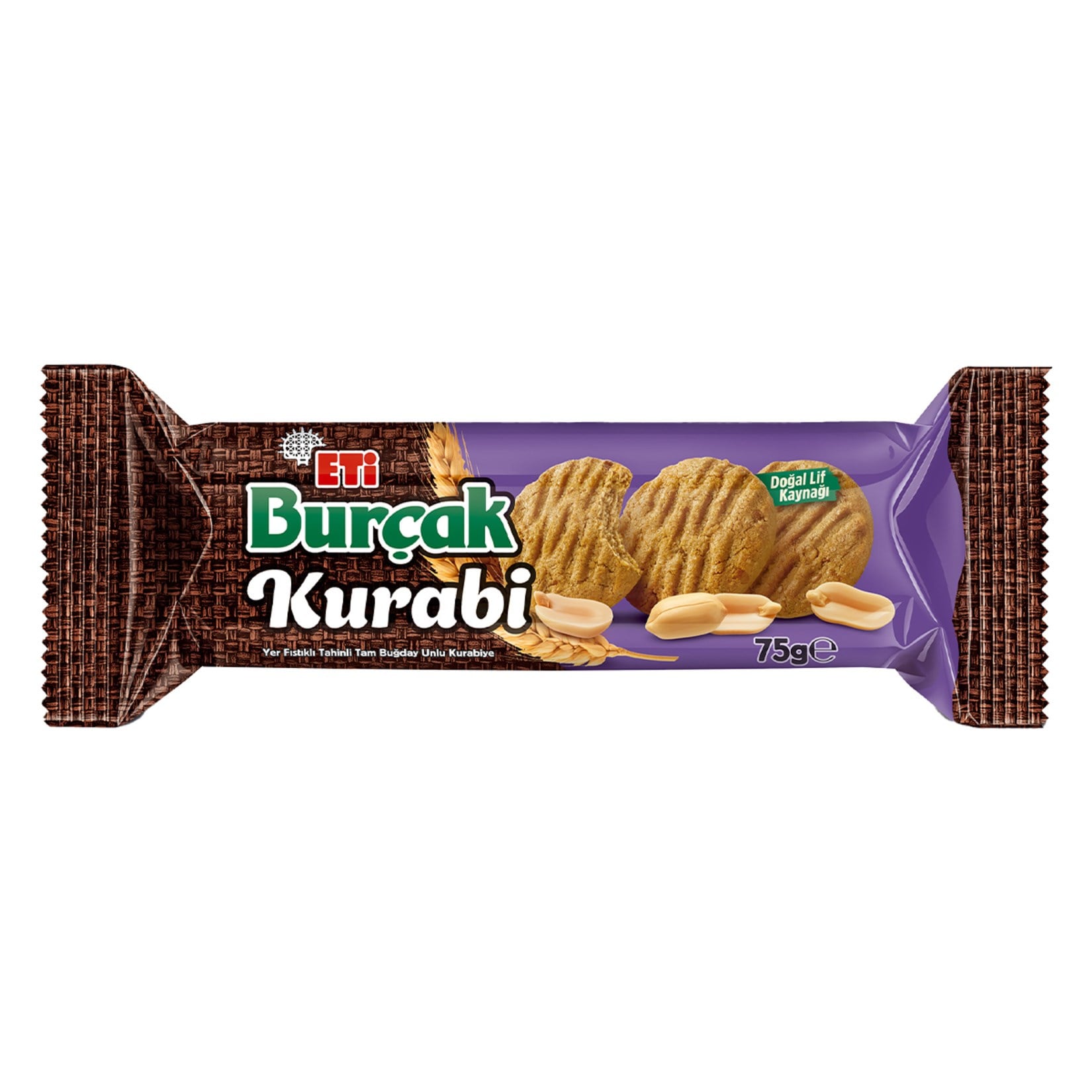 BisküviEti Burçak Kurabi Yer Fıstıklı Tahin 75 g